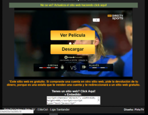 PirloTV: Ver fútbol online en vivo por Internet y gratis nunca fue tan
